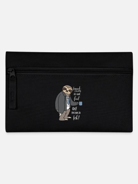 Irgendwas ist hier faul Oh das bin ja ich! - Federtasche - Schwarz