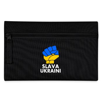 Slava ukraini - Pencil Case - black - Front