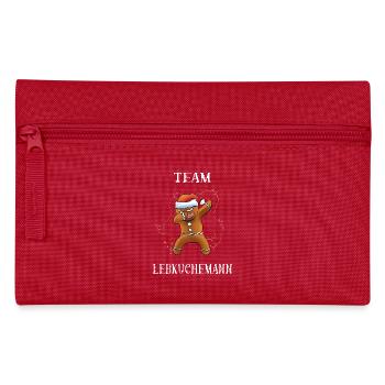 Team Gingerbread - Pencil Case - red - Front