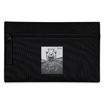 King - Federtasche - Schwarz - Vorne