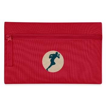 rugby player - Pencil Case - red - Front