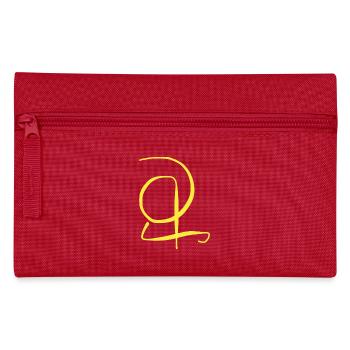 Drôle de lettre A - Trousse - rouge - Devant