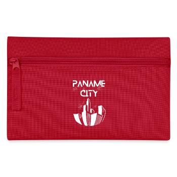 Paname city - Trousse - rouge - Devant
