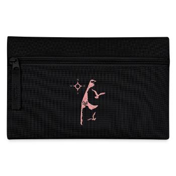 Sylt Design en rose - Trousse - noir - Devant