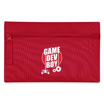 Game developer - Pencil Case - red - Front