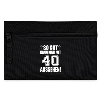 So gut kann man mit 40 aussehen - Federtasche - Schwarz - Vorne