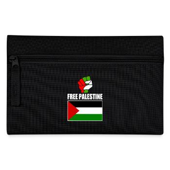 Free palestine - Trousse - noir - Devant