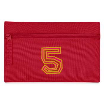 5. 5 YEARS. 5th ANNIVERSARY - Pencil Case - red - Front