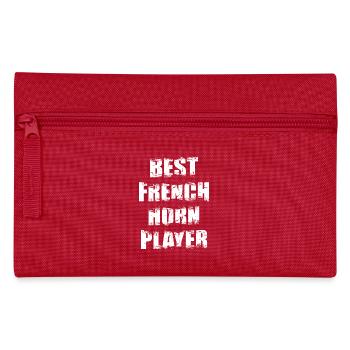 Best French Horn Player - Pencil Case - red - Front