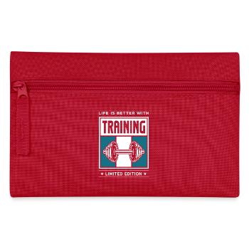 Training - Federtasche - Rot - Vorne