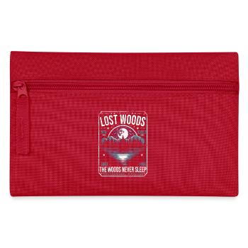 Lost Woods 1958 Rétro Halloween Lune & Scène du lac - Trousse - rouge - Devant