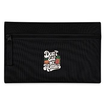 Don't Eat My Homies Tierschutz Veganer - Federtasche - Schwarz - Vorne