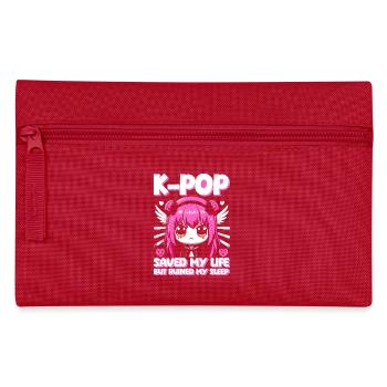 La K-pop kawaii m’a sauvé la vie, ruiné mon sommeil - Trousse - rouge - Devant