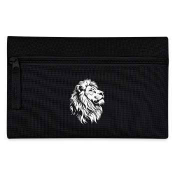 Löwe - Federtasche - Schwarz - Vorne