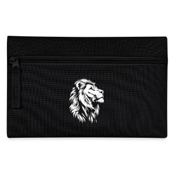 Löwe - Federtasche - Schwarz - Vorne