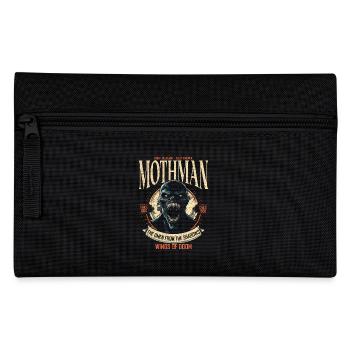 Mothman Dark Cryptid Legend West Virginia - Pencil Case - black - Front