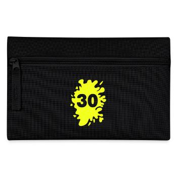 Blobs 30 - Pencil Case - black - Front