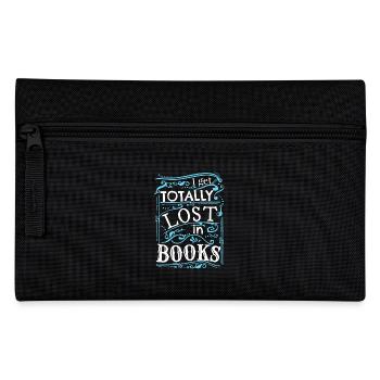 I Get Totally Lost In Books - Pencil Case - black - Front