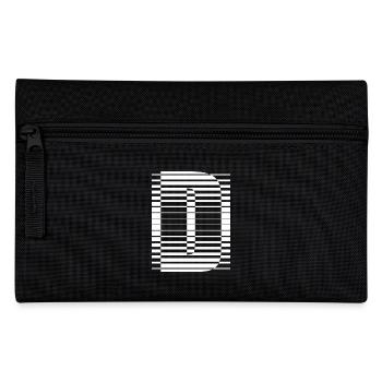LETTER D - Pencil Case - black - Front