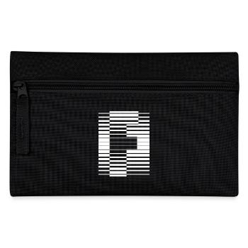 LETTER F - Pencil Case - black - Front