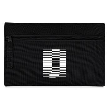 LETTER J - Pencil Case - black - Front