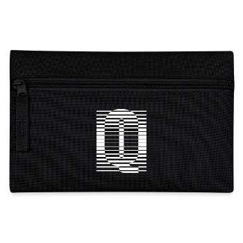 LETTER Q - Pencil Case - black - Front