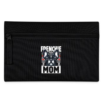 Frenchie Mom - Federtasche - Schwarz - Vorne