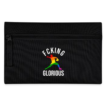 Fcking Glorious Baseball Player - Federtasche - Schwarz - Vorne