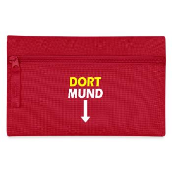 dortmund dort mund pfeil - Trousse - rouge - Devant
