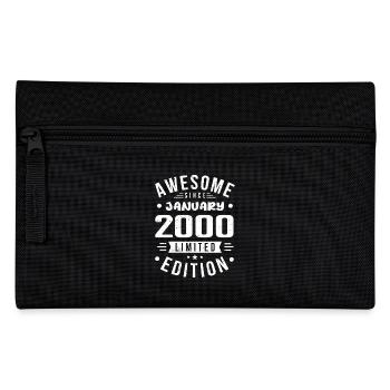 Januar 2000 - Geburtstag Januar 2000 I Januar 2000 - Federtasche - Schwarz - Vorne