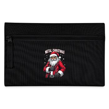 Christmas Metal - Santa's Riff - Pencil Case - black - Front