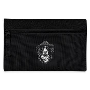 Australian Shepherd Dog Herding Dog Herding Dog Aussi - Pencil Case - black - Front