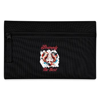 Crevettes, le meilleur jeu de mots - Trousse - noir - Devant