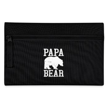 Papa Bear - Pencil Case - black - Front