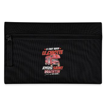 Saint Valentin Camping Cariste - Trousse - noir - Devant