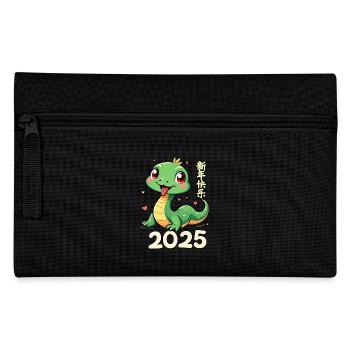 Nouvel An Chine Année du Serpent 2025 - Trousse - noir - Devant