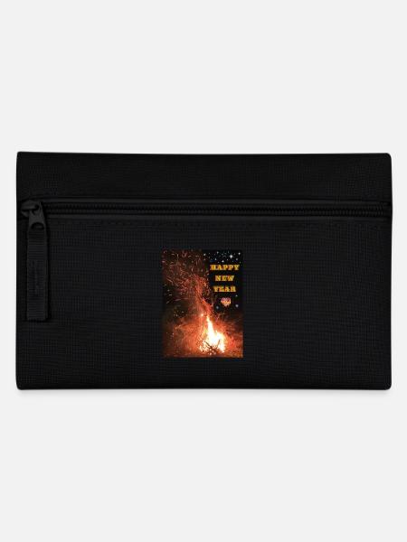 Happy New Year! I wish you a Happy New Year! - Pencil Case - black