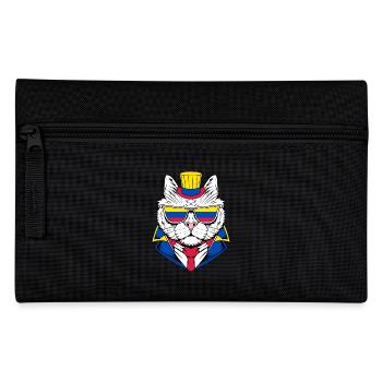 Kolumbien - Federtasche - Schwarz - Vorne