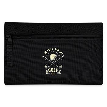 Je Peux Pas J'Ai Golf Clubs De Golf Cadeau De Golf - Trousse - noir - Devant