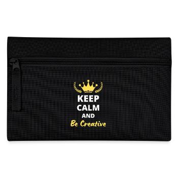 Keep Calm and Be Creative - Trousse - noir - Devant