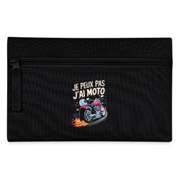 J'peux pas j'ai moto - Trousse - noir - Devant