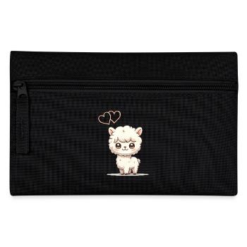 Alpaca Love - Pencil Case - black - Front
