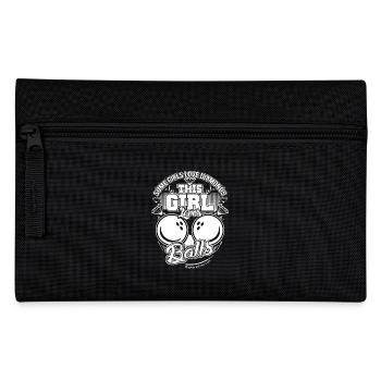 Bowling Girl - Pencil Case - black - Front