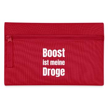 Boost is my drug - Pencil Case - red - Front