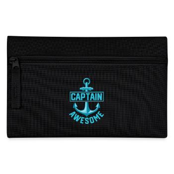 Kapitän - Federtasche - Schwarz - Vorne