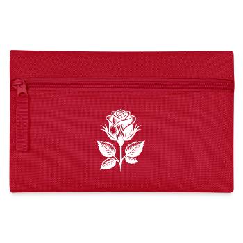 Floral Splendour Decorative Stylish Rose Motif - Pencil Case - red - Front