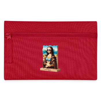 Mona Lisa en vacances - Trousse - rouge - Devant