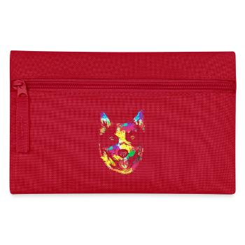 Australian Cattle Dog - Pencil Case - red - Front
