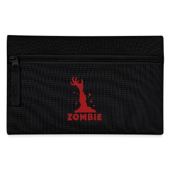 Halloween Nacht Hexe Geschenk Fledermaus - Federtasche - Schwarz - Vorne