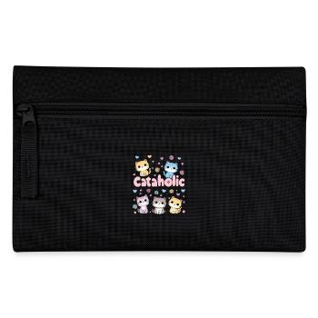 Chaton Chaton Mignon Cadeau - Trousse - noir - Devant